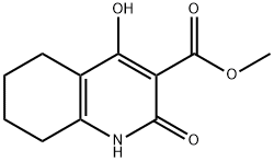 Methyl 4-hydroxy-2-oxo-1,2,5,6,7,8-hexahydroquinoline-3-carboxylate 化学構造式