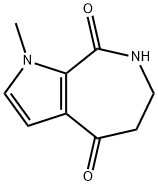 6,7-Dihydro-1-Methyl-Pyrrolo[2,3-C]Azepine-4,8(1H,5H)-Dione Struktur