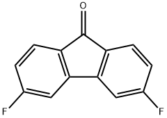 3,6-difluoro-9H-fluoren-9-one Structure