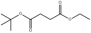 ethyl 3-(tert-butoxycarbonyl)propanoate 化学構造式