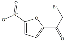 Ethanone, 2-bromo-1-(5-nitro-2-furanyl)-
 Struktur