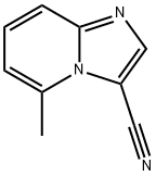 5-Methyl-imidazo[1,2-a]pyridine-3-carbonitrile,1505910-63-3,结构式