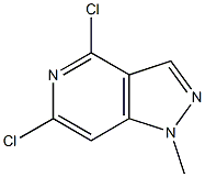 4,6-二氯-1-甲基-1H-吡唑并[4,3-C]吡啶,1507372-45-3,结构式