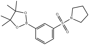 1509932-05-1 1-((3-(4,4,5,5-四甲基-1,3,2-二氧硼烷-2-基)苯基)磺酰基)吡咯烷