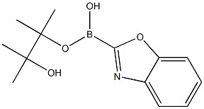 2-(4,4,5,5-四甲基-1,3,2-二氧杂硼烷-2-基)苯并恶唑, 1510787-95-7, 结构式
