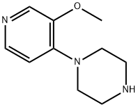 1-(3-methoxypyridin-4-yl)piperazine Structure