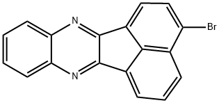 3-溴 - 苊并[1,2-B]喹喔啉, 151447-45-9, 结构式