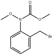 Methyl [2-(bromomethyl)phenyl]methoxycarbamate Structure