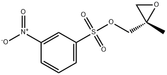 (S)-(2-甲基环氧乙烷-2-基)甲基 3-硝基苯磺酸酯, 152218-31-0, 结构式