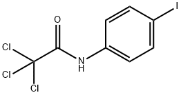 N-(4-IODOPHENYL)-2,2,2-TRICHLOROACETAMIDE Struktur