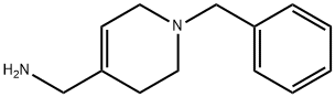 (1-Benzyl-1,2,3,6-tetrahydropyridin-4-yl)methanamine, 153196-51-1, 结构式