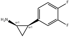 (1R,2R)-2-(3,4-二氟苯基)-环丙胺, 1532594-73-2, 结构式