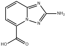 2-Amino-[1,2,4]triazolo[1,5-a]pyridine-5-carboxylic acid Struktur