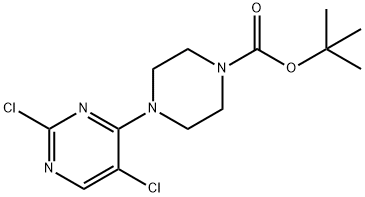 tert-butyl 4-(2,5-dichloropyrimidin-4-yl)piperazine-1-carboxylate,1538605-50-3,结构式