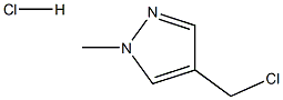 4-(Chloromethyl)-1-methylpyrazole Hydrochloride Structure
