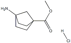 4-amino-Bicyclo[2.2.1]heptane-1-carboxylic acid methyl ester hydrochloride 结构式