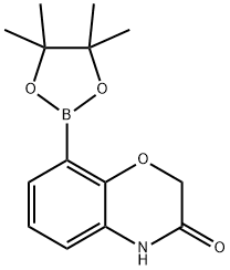 3-Oxo-3,4-dihydro-2H-benzo[b][1,4]oxazine-8-boronic Acid Pinacol Ester Structure