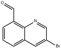 3-bromoquinoline-8-carbaldehyde Structure