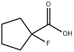 1-氟环戊烷羧酸, 1557370-29-2, 结构式