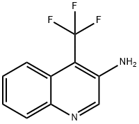 4-(三氟甲基)喹啉-3-胺, 155793-46-7, 结构式