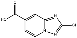 2-Chloro-[1,2,4]triazolo[1,5-a]pyridine-7-carboxylic acid Structure