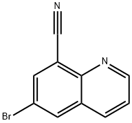 6-bromoquinoline-8-carbonitrile Struktur