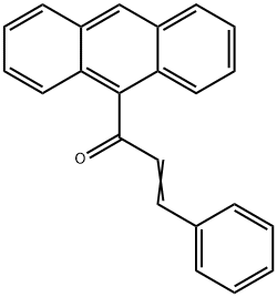 (E)-3-(anthracen-9-yl)-1-phenylprop-2-en-1-one Structure