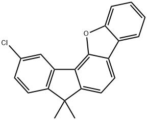 10-Chloro-7,7-dimethyl-7H-12-oxa-indeno[1,2-a]fluorene|10-氯-7,7-二甲基-7H-12-氧杂 - 茚并[1,2-A]芴