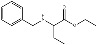 ethyl 2-(benzylamino)butanoate 结构式