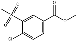 methyl 4-chloro-3-(methylsulfonyl)benzoate