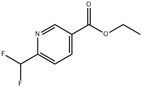 Ethyl 6-(Difluoromethyl)Nicotinate Structure