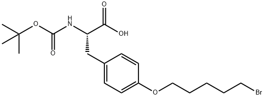 N-Boc-O-(5-bromopentyl)-L-tyrosine
