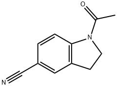 1-acetylindoline-5-carbonitrile Structure
