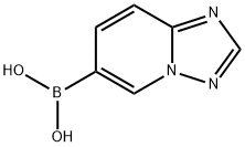 [1,2,4]三唑并[1,5-A]吡啶-6-硼酸, 1588769-34-9, 结构式