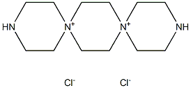 3,12-diaza-6,9-diazoniadispiro[5.2.5.2]hexadecane dichloride Structure