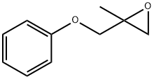 2-methyl-2-(phenoxymethyl)Oxirane 化学構造式