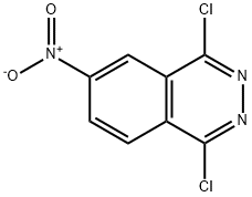 Phthalazine, 1,4-dichloro-6-nitro-
 Structure