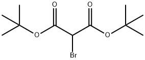 Di-t-Butyl Bromomalonate Structure