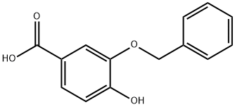 3-(Benzyloxy)-4-hydroxybenzoic acid 结构式