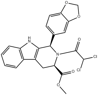 他达那非二氯杂质 结构式