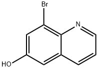 8-ブロモキノリン-6-オール 化学構造式