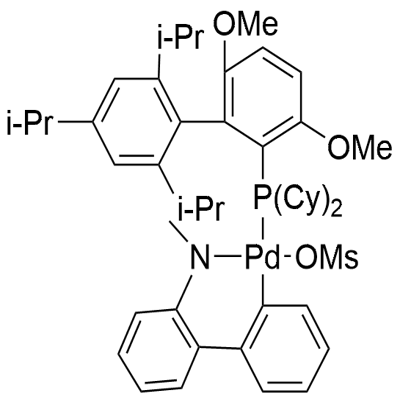 BrettPhos Pd G4|(2-二环己基膦-3,6-二甲氧基-2',4',6'-三异丙基-1,1'-联苯)(2'-甲基氨基-1,1'-联苯-2-基)甲磺酸钯(II)