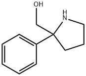 2-phenyl-2-Pyrrolidinemethanol Structure