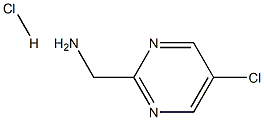 C-(5-Chloro-pyrimidin-2-yl)-methylamine hydrochloride Structure