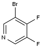 3-bromo-4,5-difluoropyridine Struktur