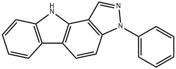 Pyrazolo[4,3-a]carbazole, 3,10-dihydro-3-phenyl- Structure