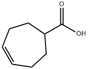 Cyclohept-4-enecarboxylic acid Structure