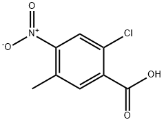 2-Chloro-5-methyl-4-nitrobenzoic Acid Structure