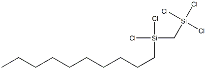 1,1,1,3,3-Pentachloro-1,3-Disilatridecane Struktur