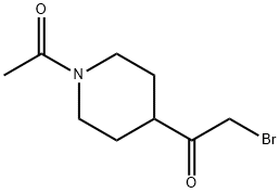 162368-02-7 1-(1-乙酰哌啶-4-基)-2-溴乙-1-酮